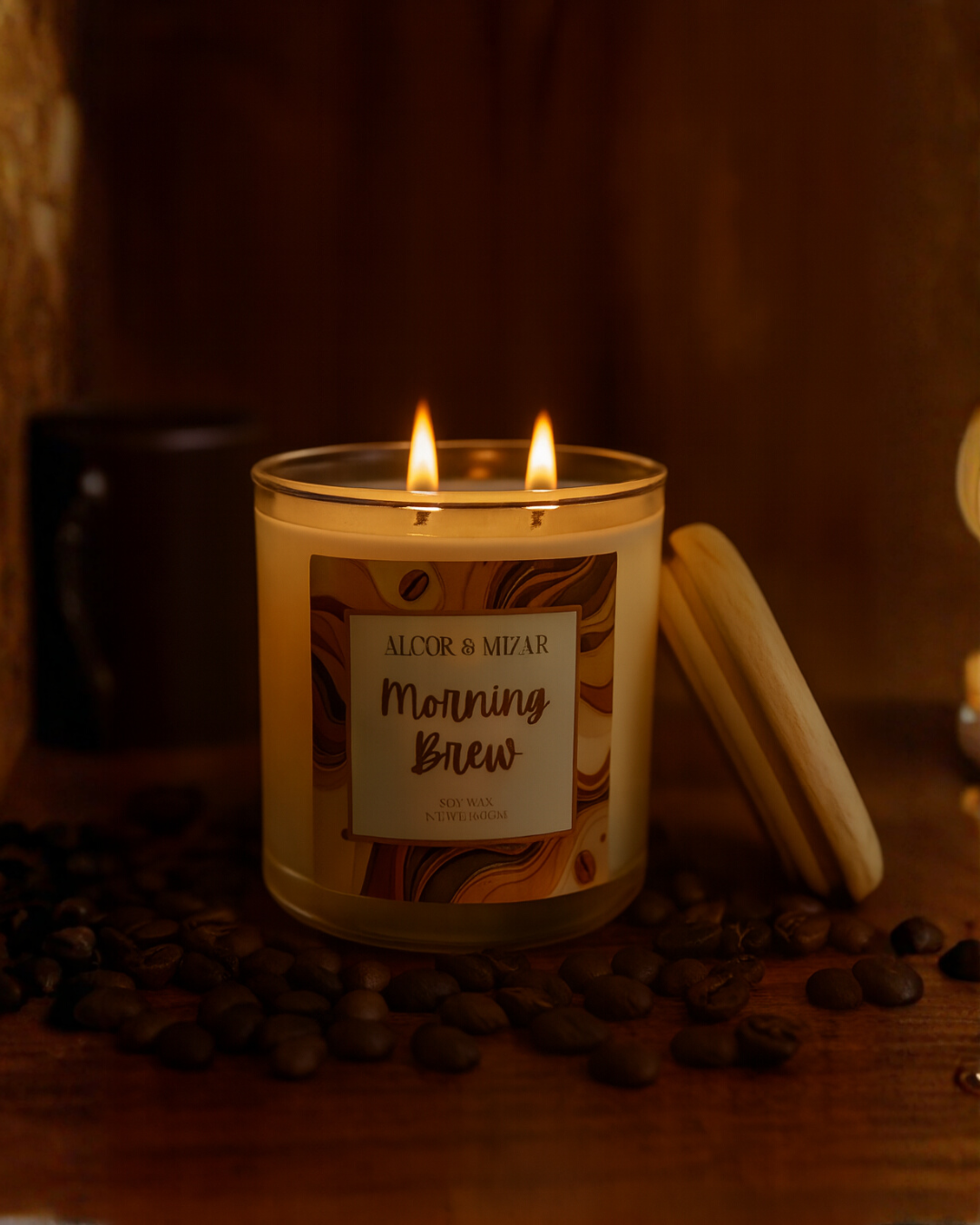 Morning Brew | Scented Candle | Crystal Collection